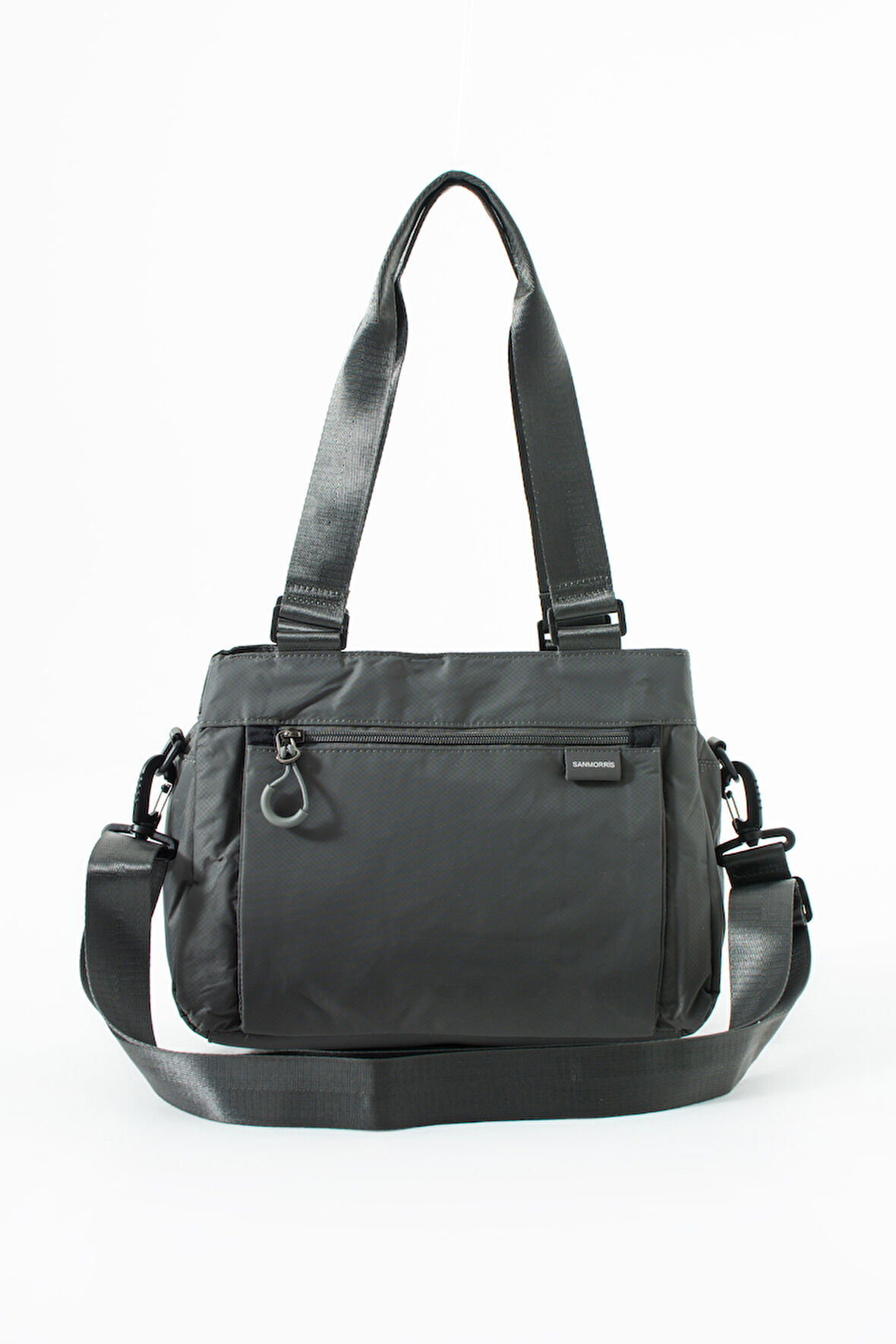 5 Gözlü Desenli Paraşüt Kumaş Ayarlanabilir Çapraz Askılı El Ve Omuz Çantası