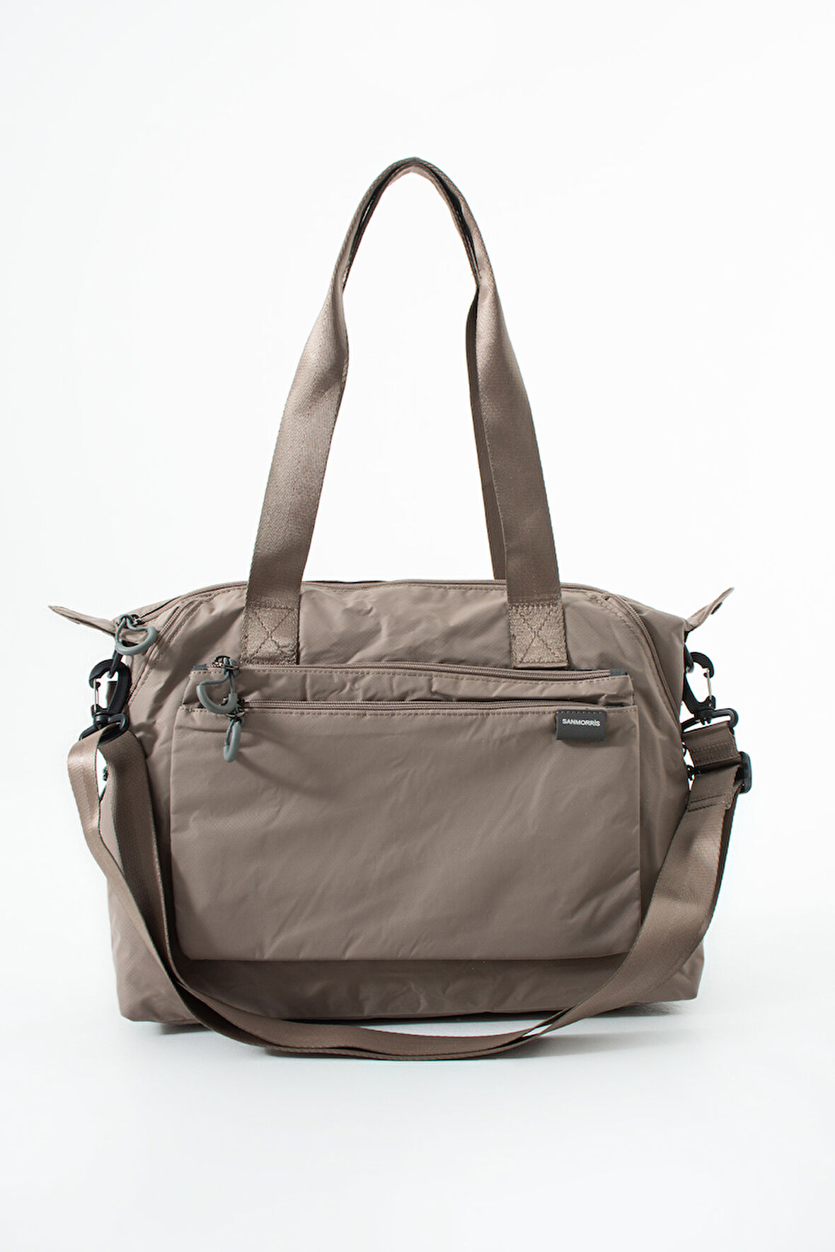 Genişleyebilir Yan Fermuarlı Paraşüt Kumaş Ayarlanabilir Omuz Çantası