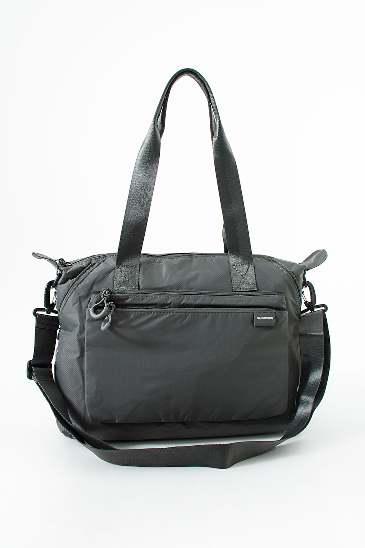 Genişleyebilir Yan Fermuarlı Paraşüt Kumaş Ayarlanabilir Omuz Çantası