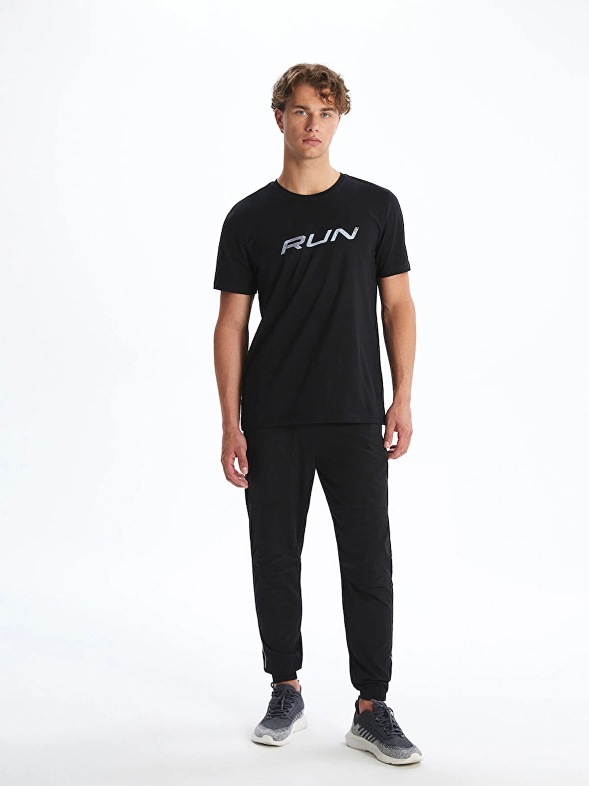 XSIDE ACTIVE Siyah Slim Fit Erkek Jogger Eşofman Altı