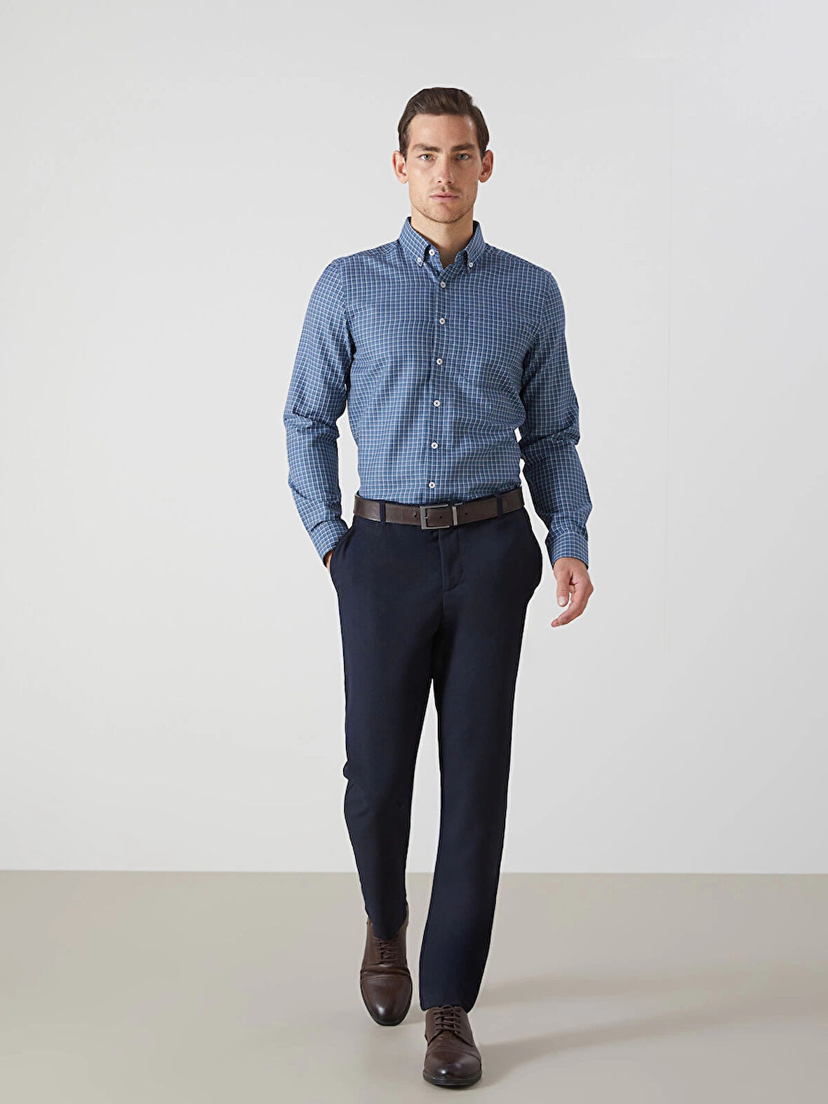 LCWAIKIKI Formal LACİVERT Slim Fit Erkek Pantolon