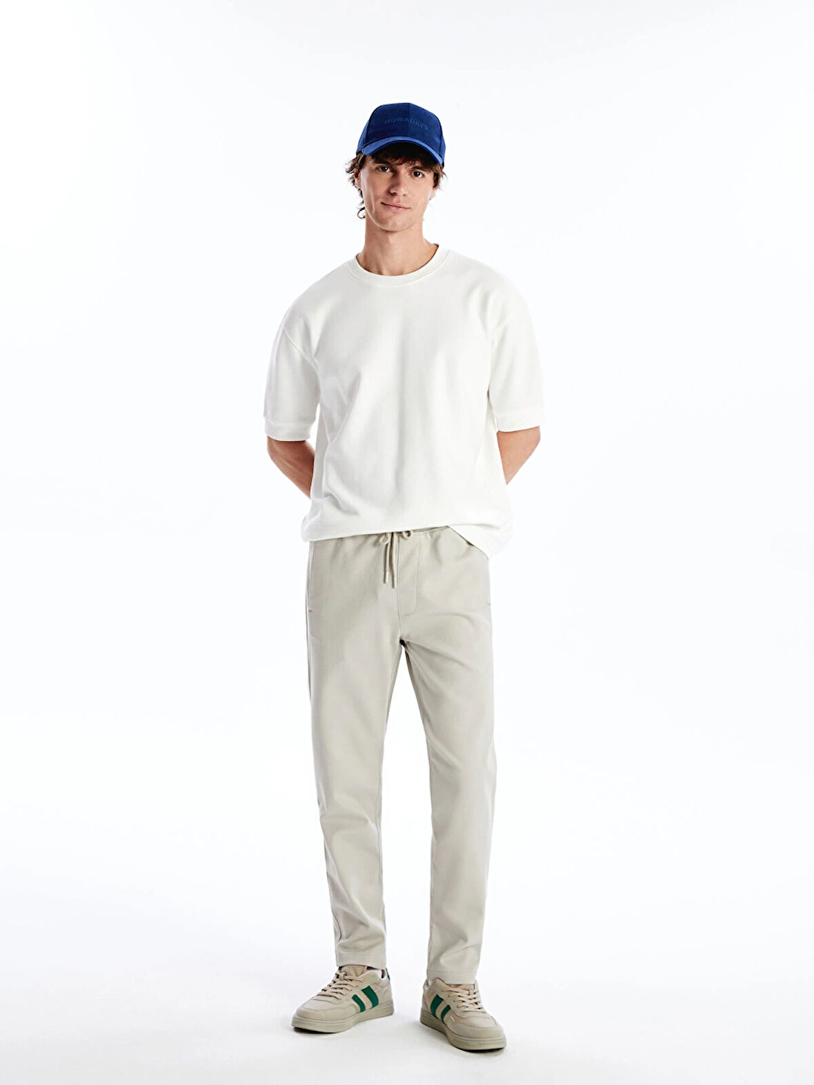 LCW Casual BEJ Slim Fit Armürlü Erkek Pantolon