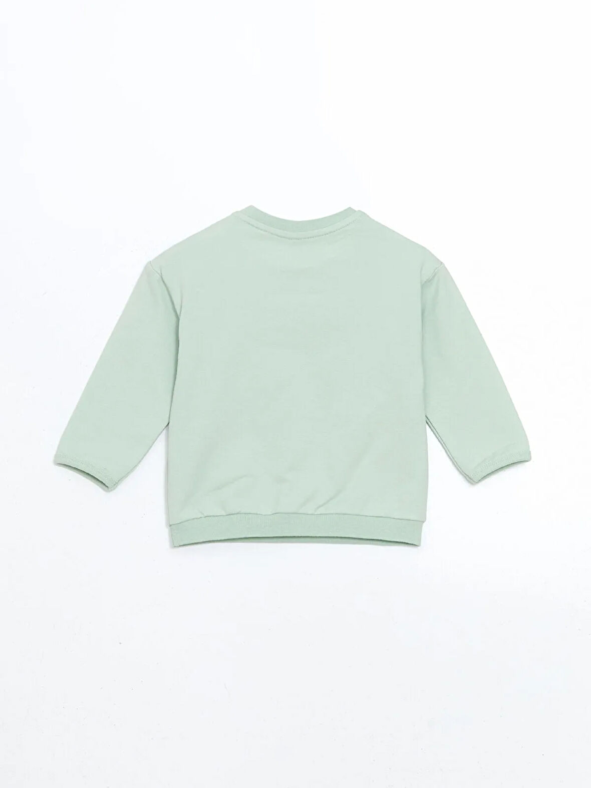 Bisiklet Yaka Baskılı Erkek Bebek Sweatshirt ve Eşofman Alt 2'li_W4KM10Z1-SRB_8684681448027_6-9 Ay