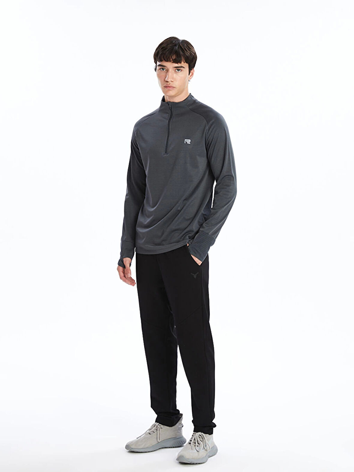 XSIDE ACTIVE Siyah Standart Kalıp Erkek Eşofman Altı