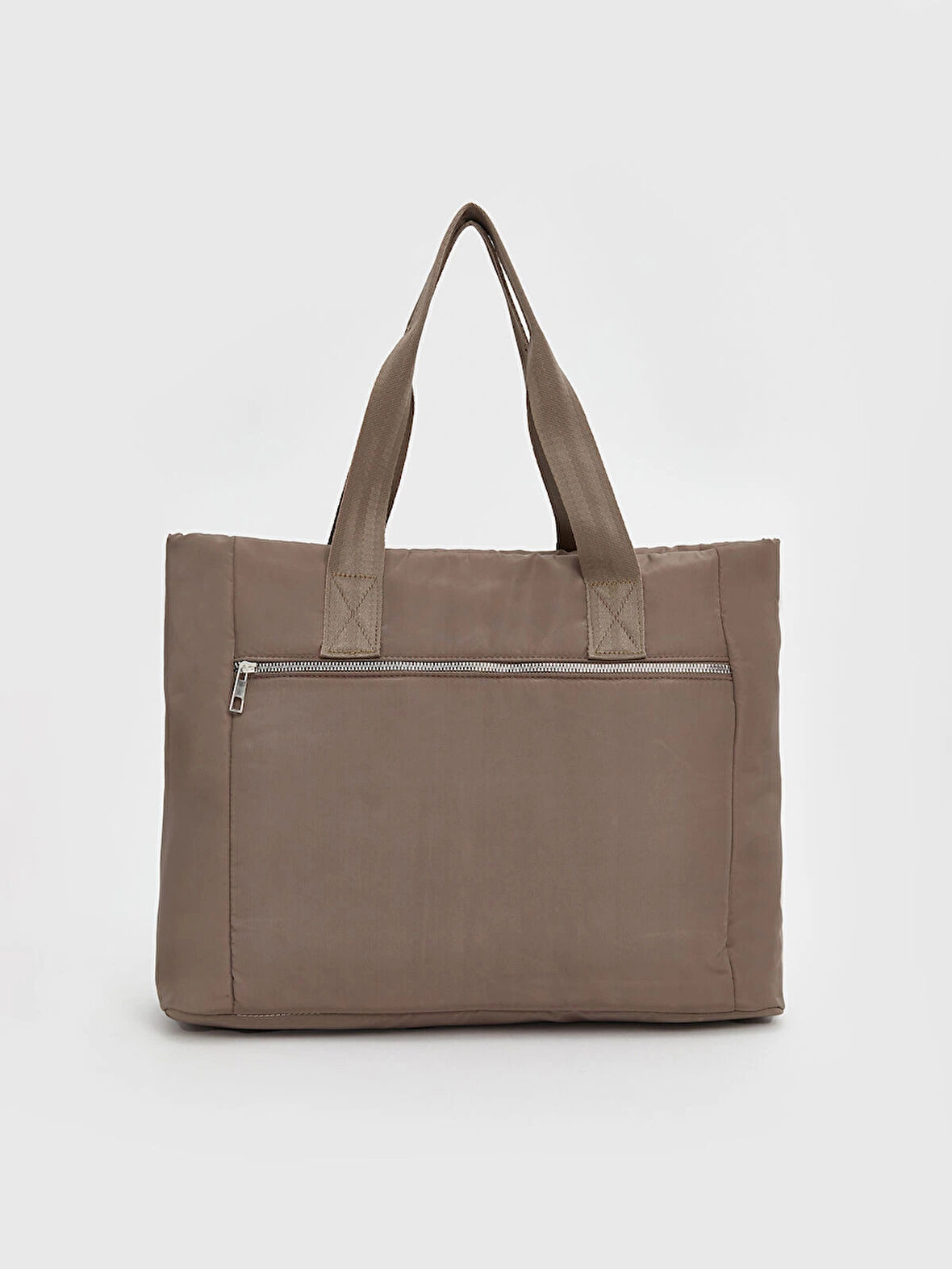 LCW ACCESSORIES Kahverengi Fermuarlı Kadın Kol Çantası