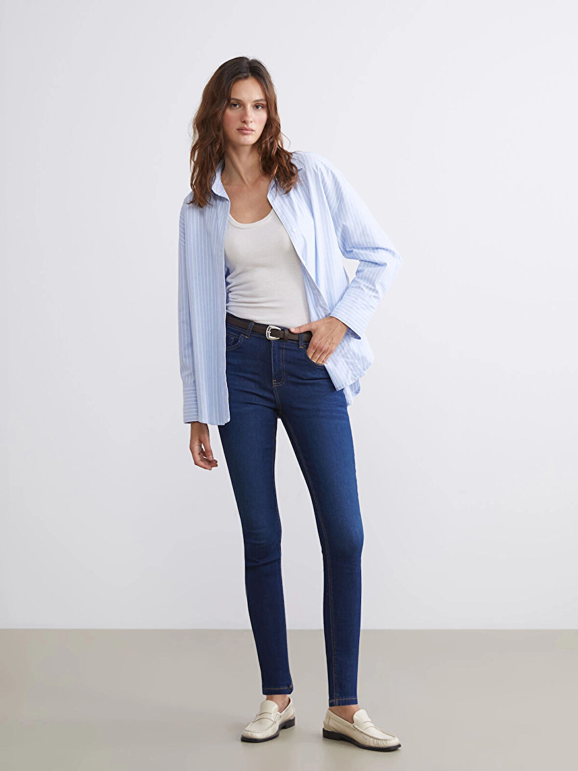 LCW Jeans Indigo Push Up Kadın Jean Pantolon