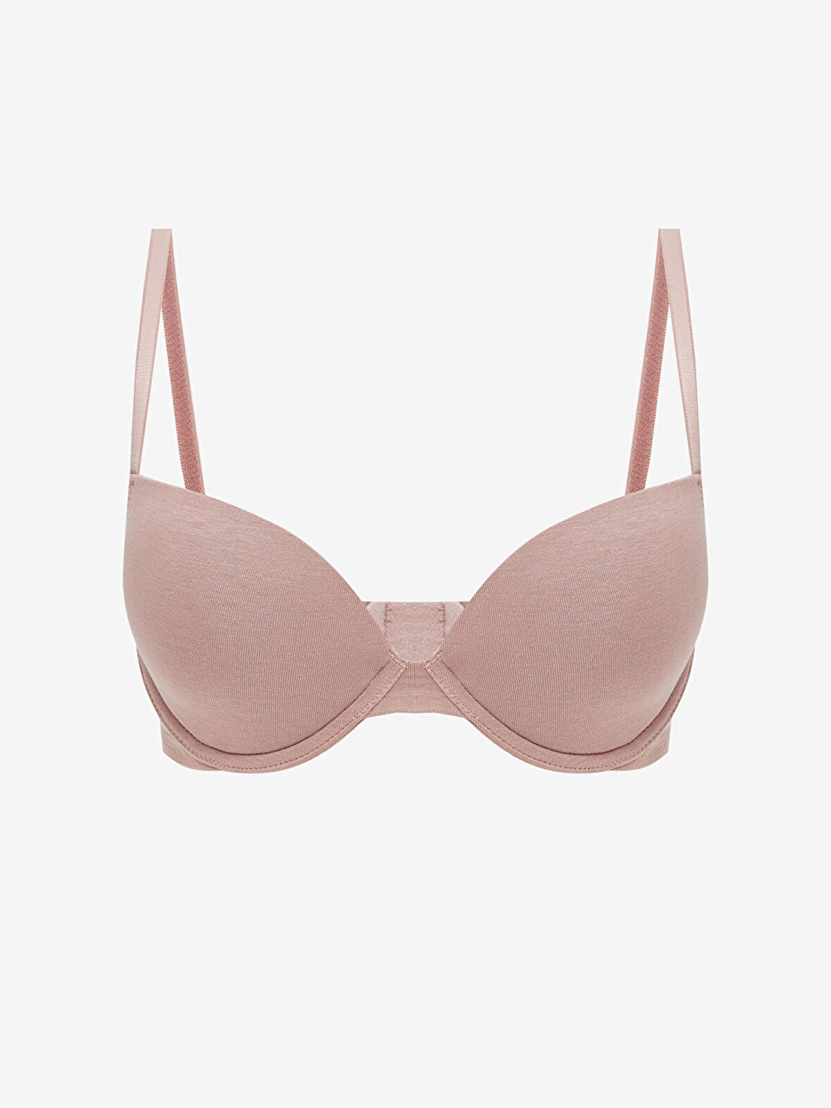 LCW DREAM Pembe Balenli Dolgusuz Tişört Sütyen