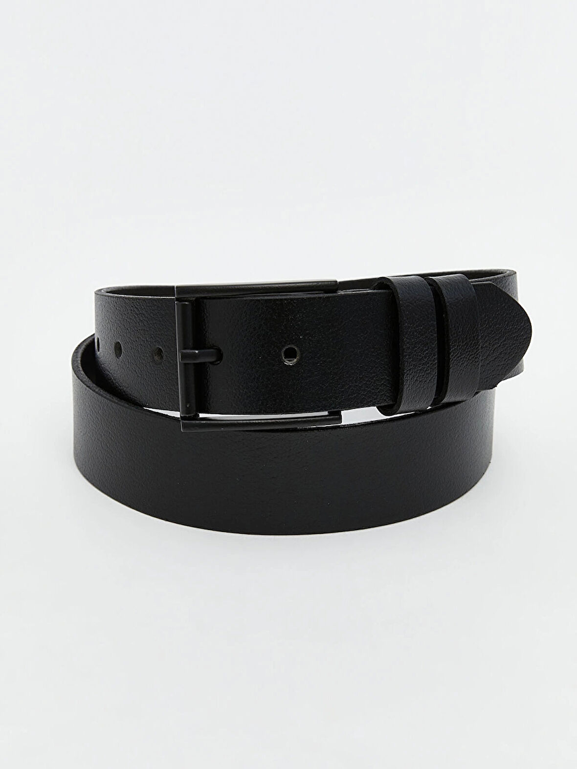 LCW ACCESSORIES Siyah Hakiki Deri Erkek Kemer