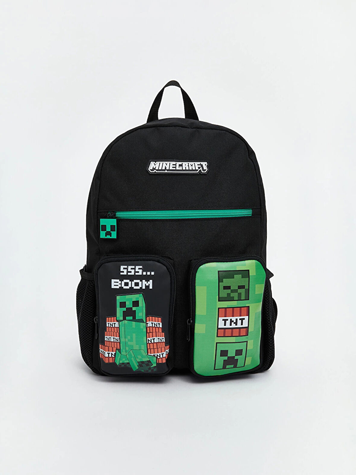 LCW ACCESSORIES Siyah Minecraft Baskılı Erkek Çocuk Sırt Çantası
