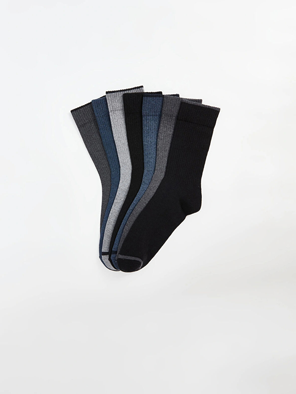 LCW ACCESSORIES Karişik Erkek Soket Çorap 7'li