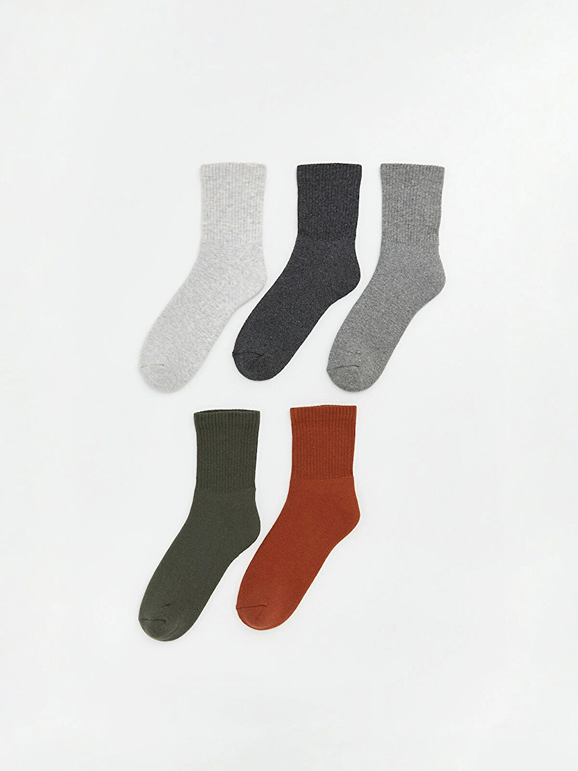LCW ACCESSORIES Karışık Erkek Soket Çorap 5'li