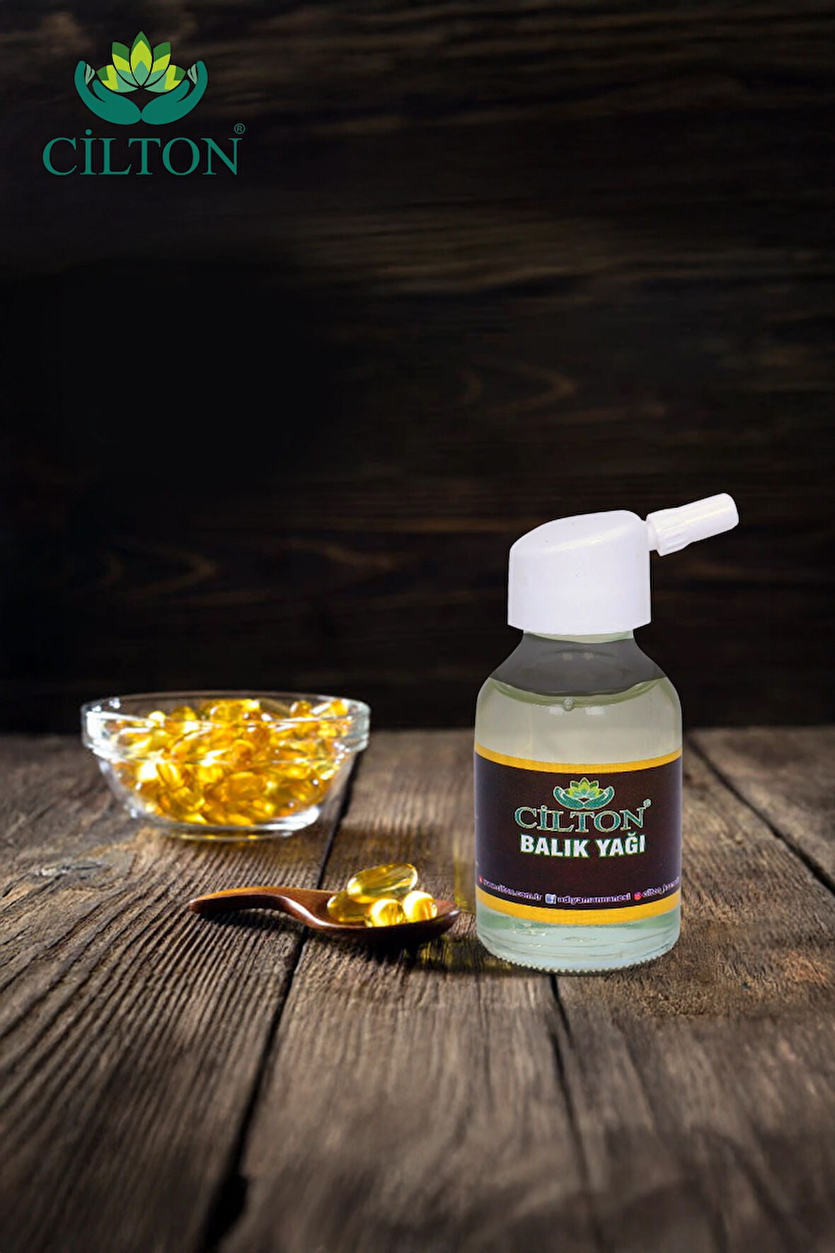 CİLTON BALIK YAĞI 20 ML