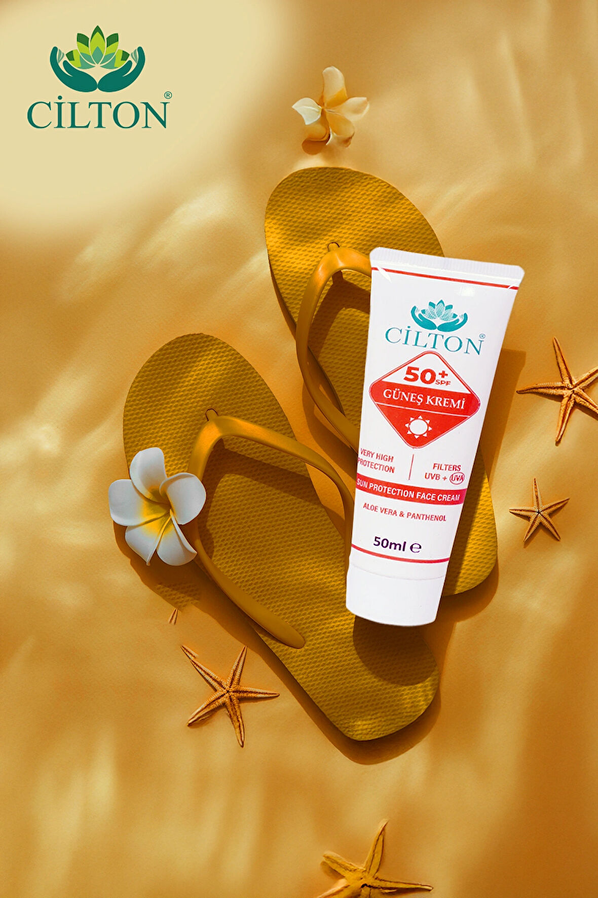 CİLTON GÜNEŞ KREMİ 50 ML