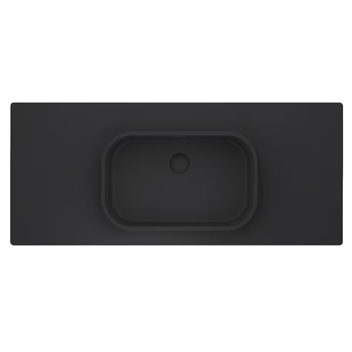 Real Stone Pure Etajerli 70x50 Antrasit Granit Banyo Lavabosu