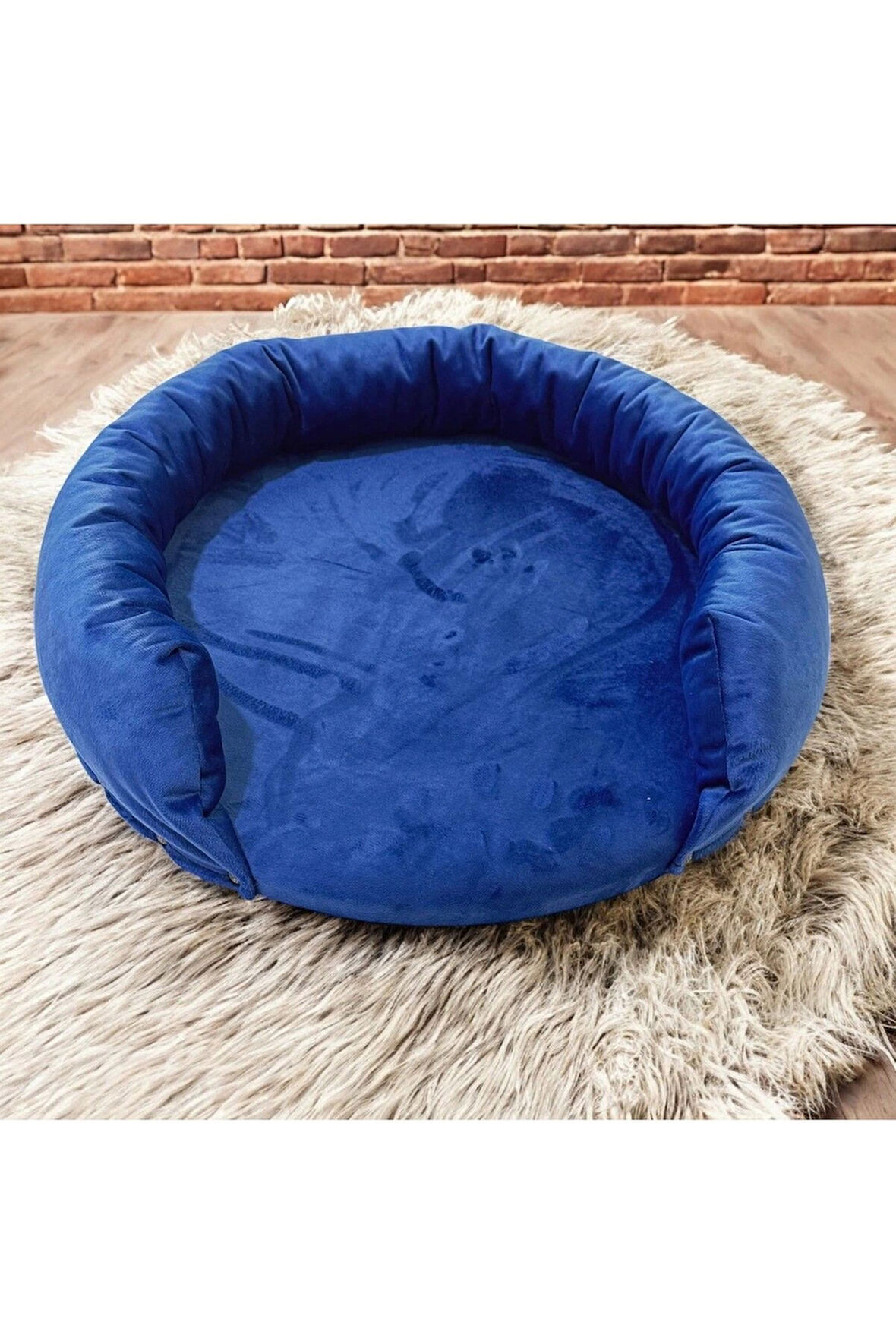 MİLET Kedi Köpek Yatağı. Tabanı 18mm Sunta Kumaş Yatak