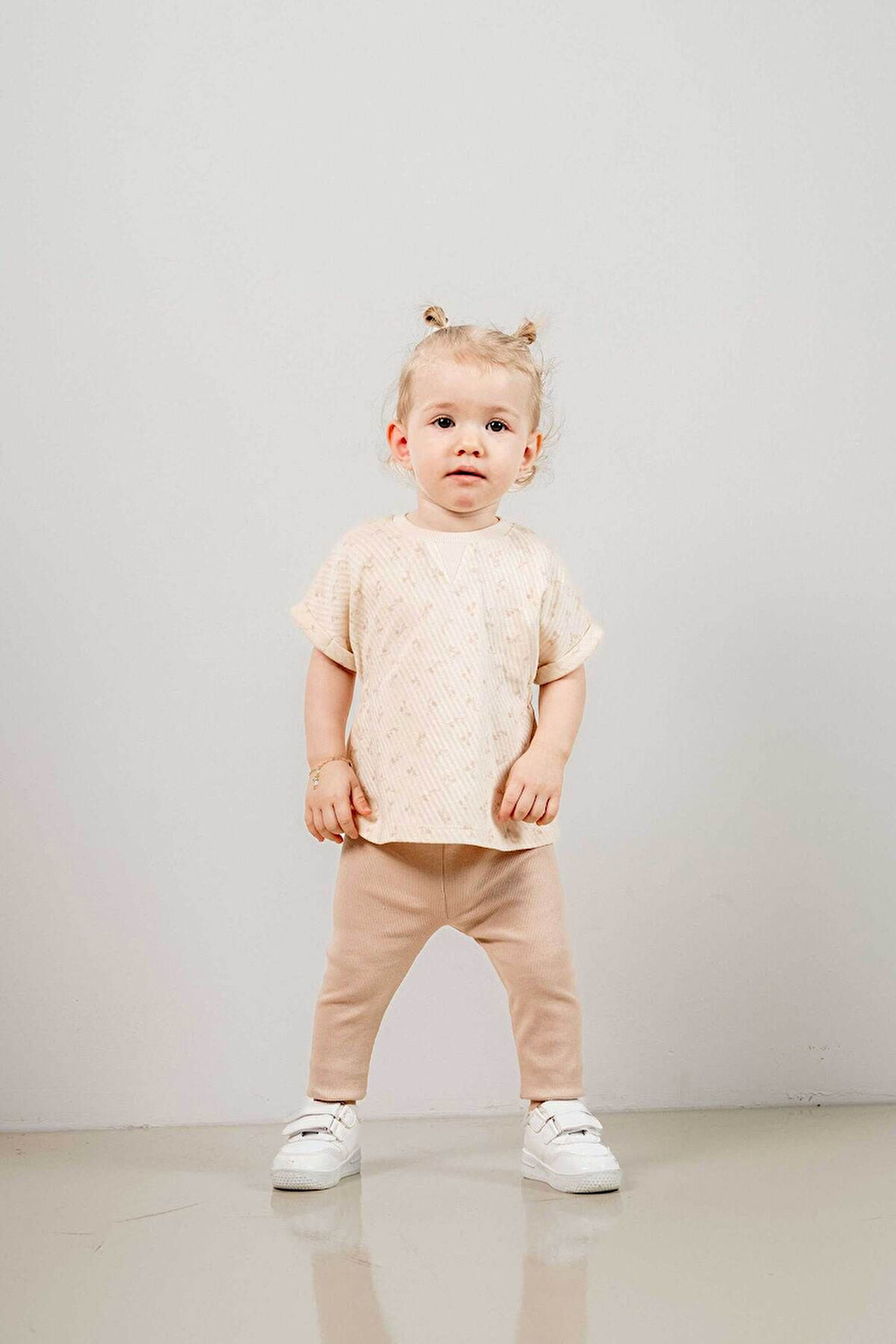 Bebek Çocuk Pamuklu 2'li Takım Ilk Ben Trend Moda Alt Üst Takım