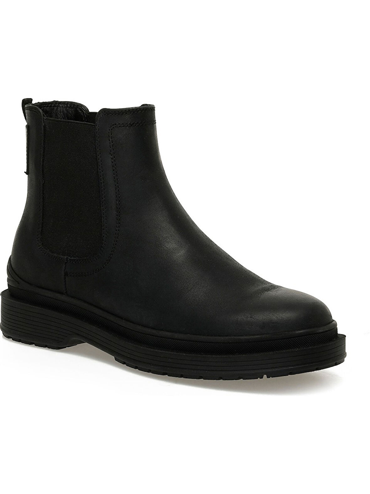 Kinetix Flemıng  Siyah Hakiki Deri Erkek Bot