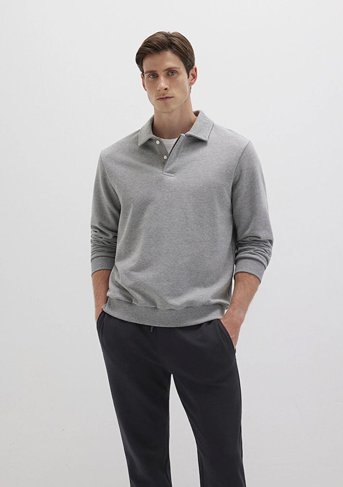 Gri Sweatshirt 0S10420-80018