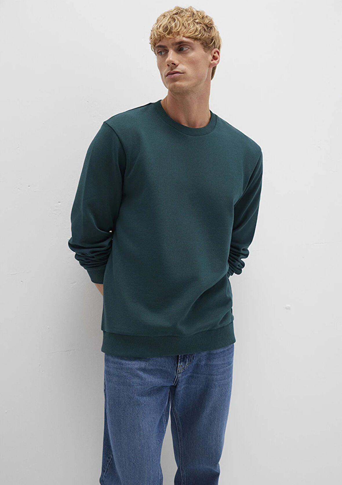Yeşil Sweatshirt 0S10421-71929