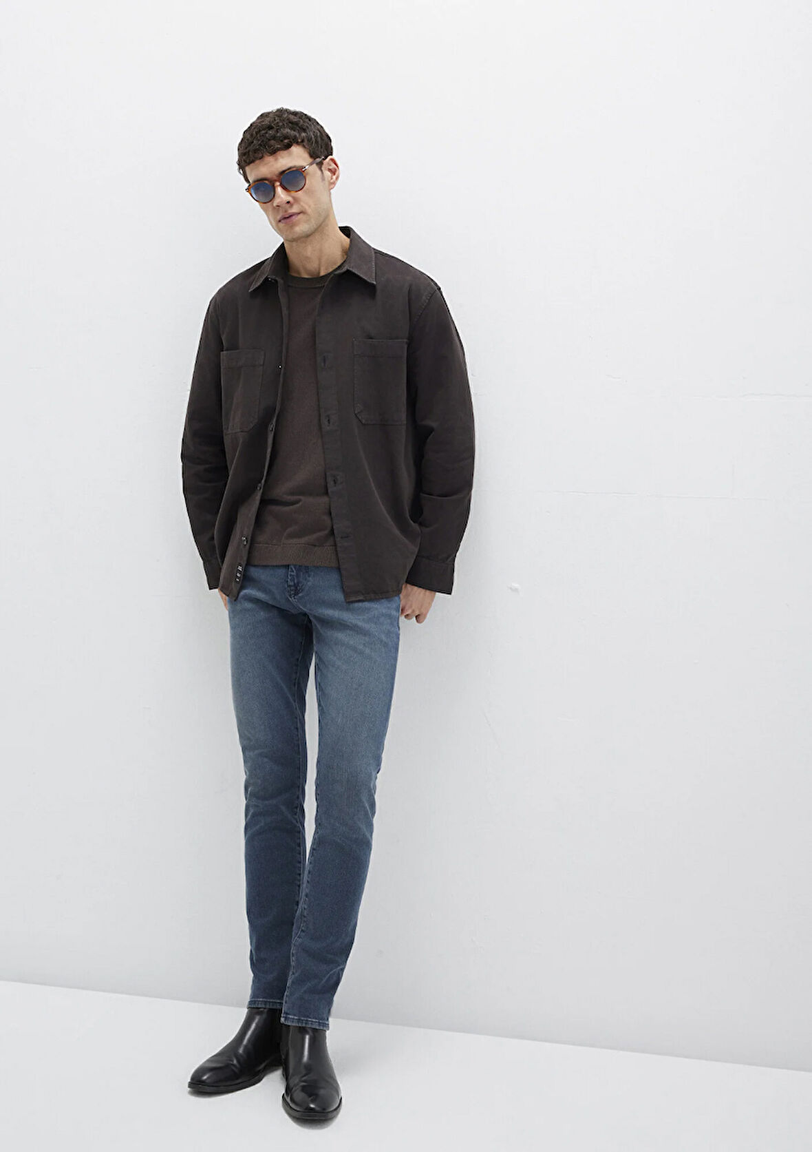 James Mavi Black Puslu Mürekkep Mavi Jean Pantolon 0042490667