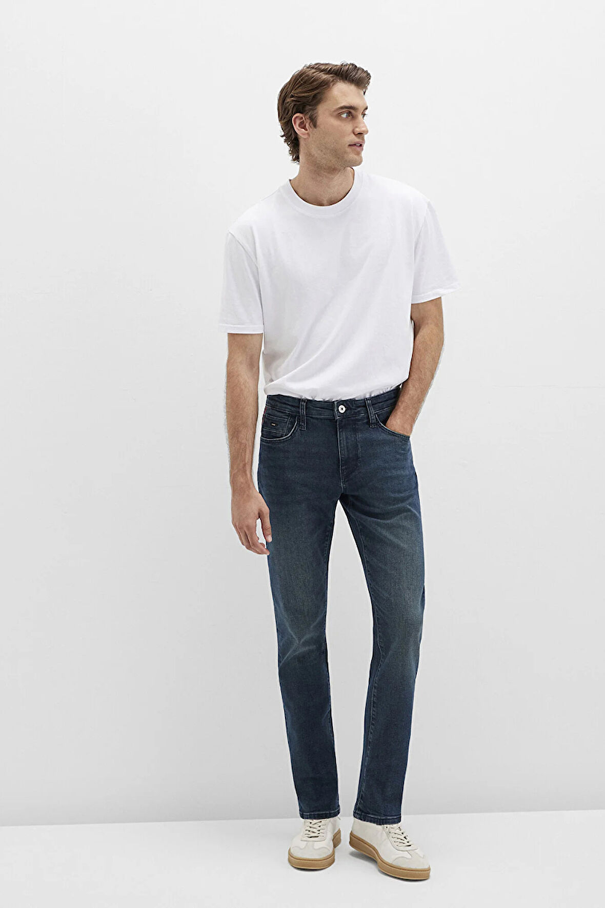 Mavi Erkek Jake Pro Move Gölgeli Jean Pantolon M0042290832 Lacivert