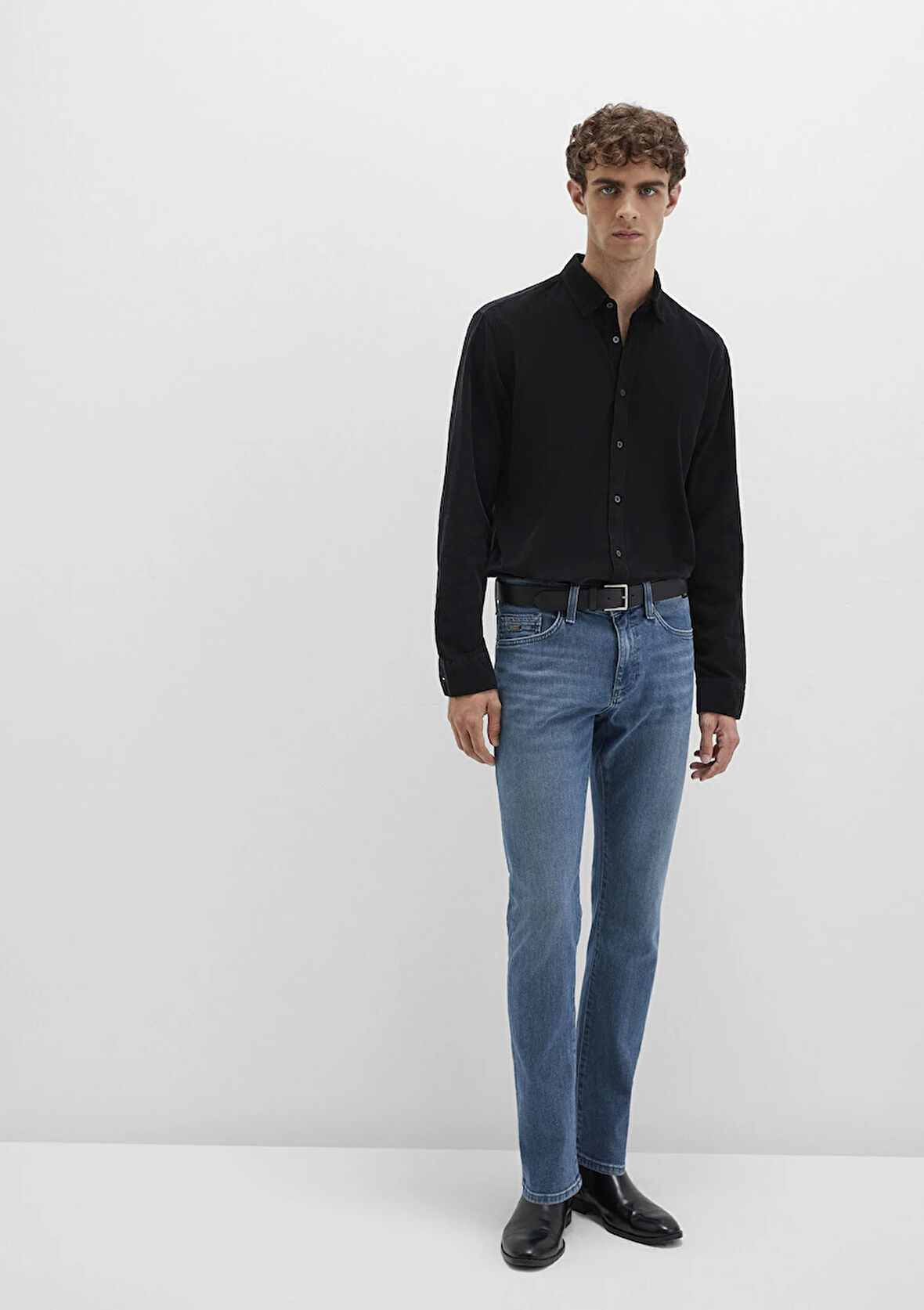 Jake Mavi Black Vintage Indigo Mavisi Jean Pantolon 0042290661