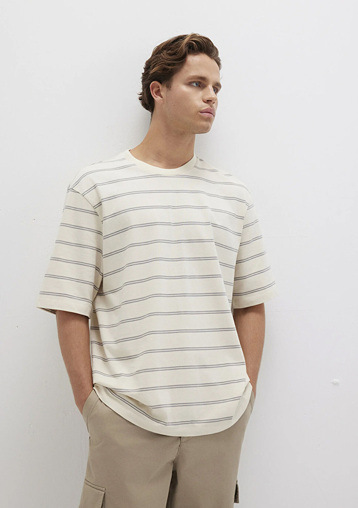 Çizgili Tişört 0612914-70076