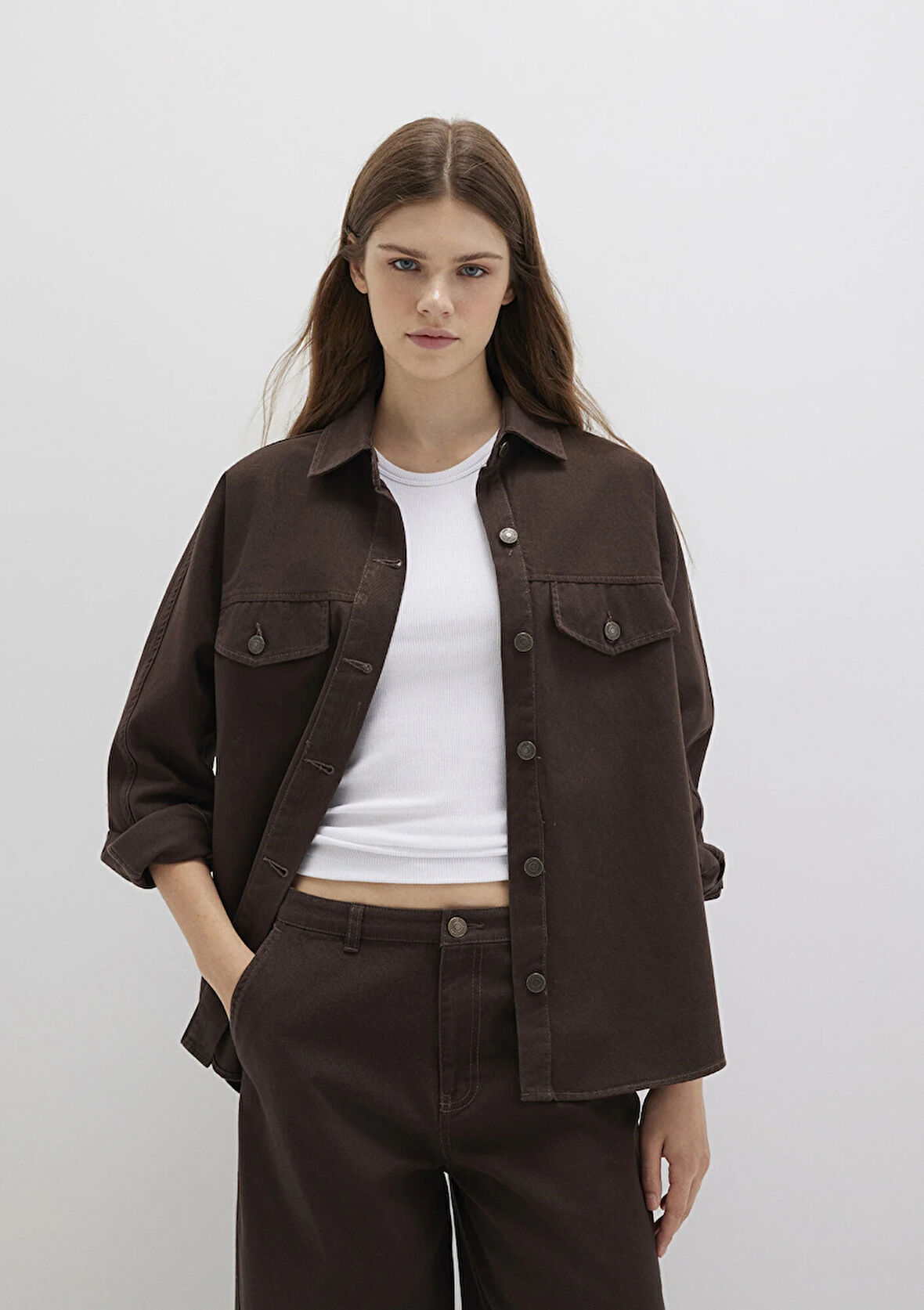 Kahverengi Gömlek 1211181-88067