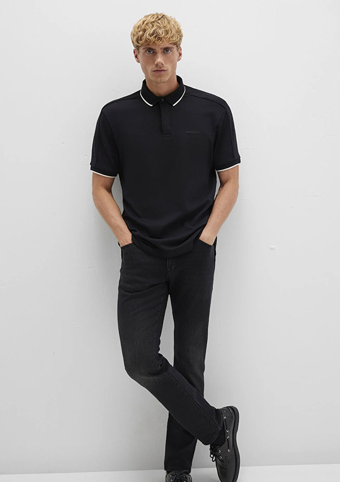 Siyah Polo Tişört 0612876-900