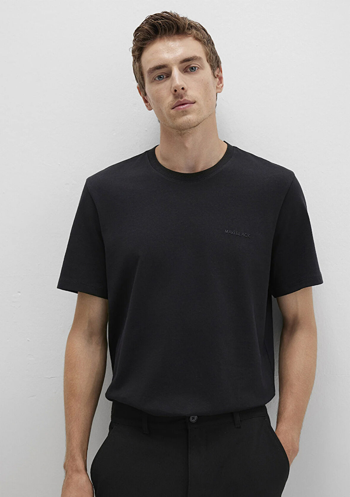 Mavi Black Baskılı Siyah Tişört 0612872-900