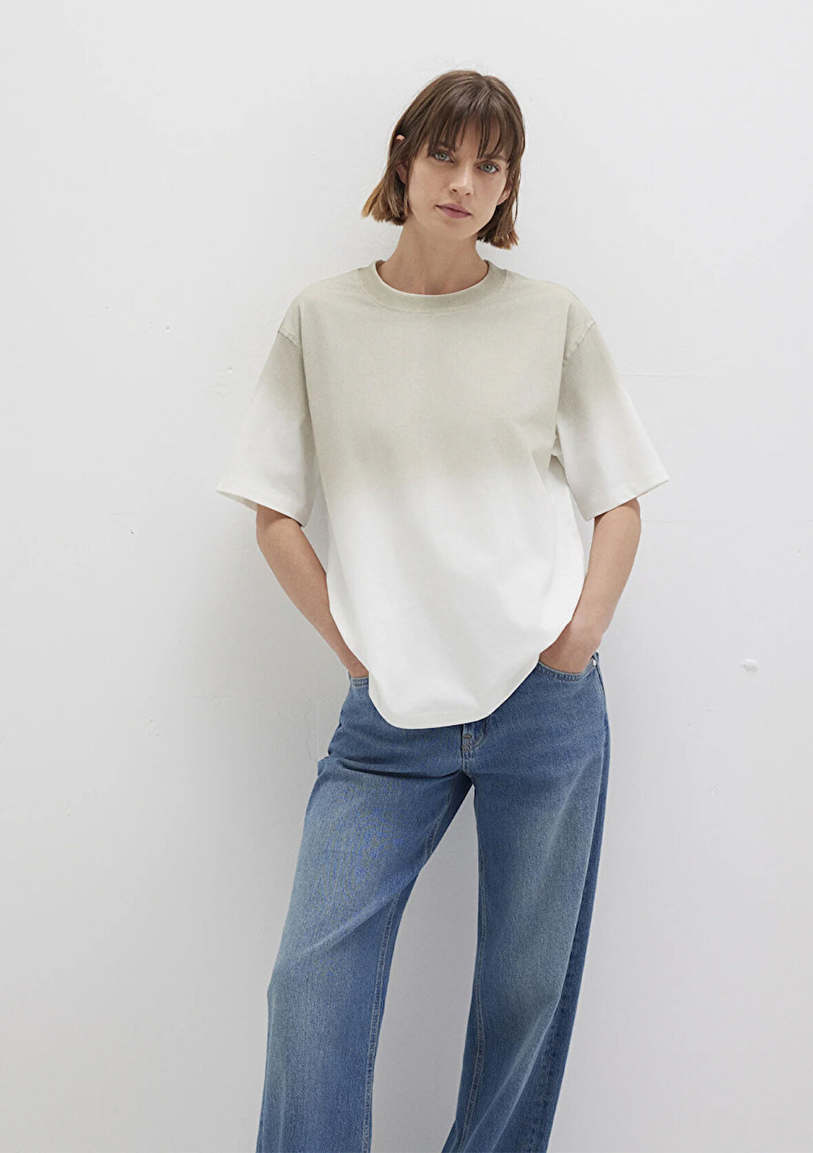 Ekru Tişört 1613396-70057