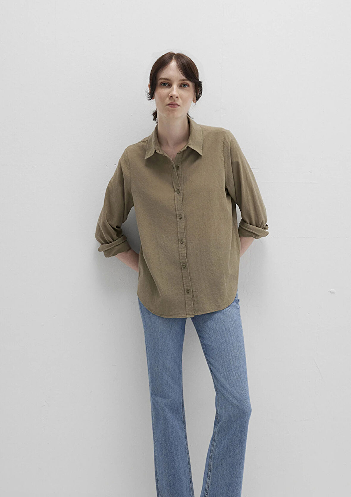 Haki Gömlek 1211171-71819