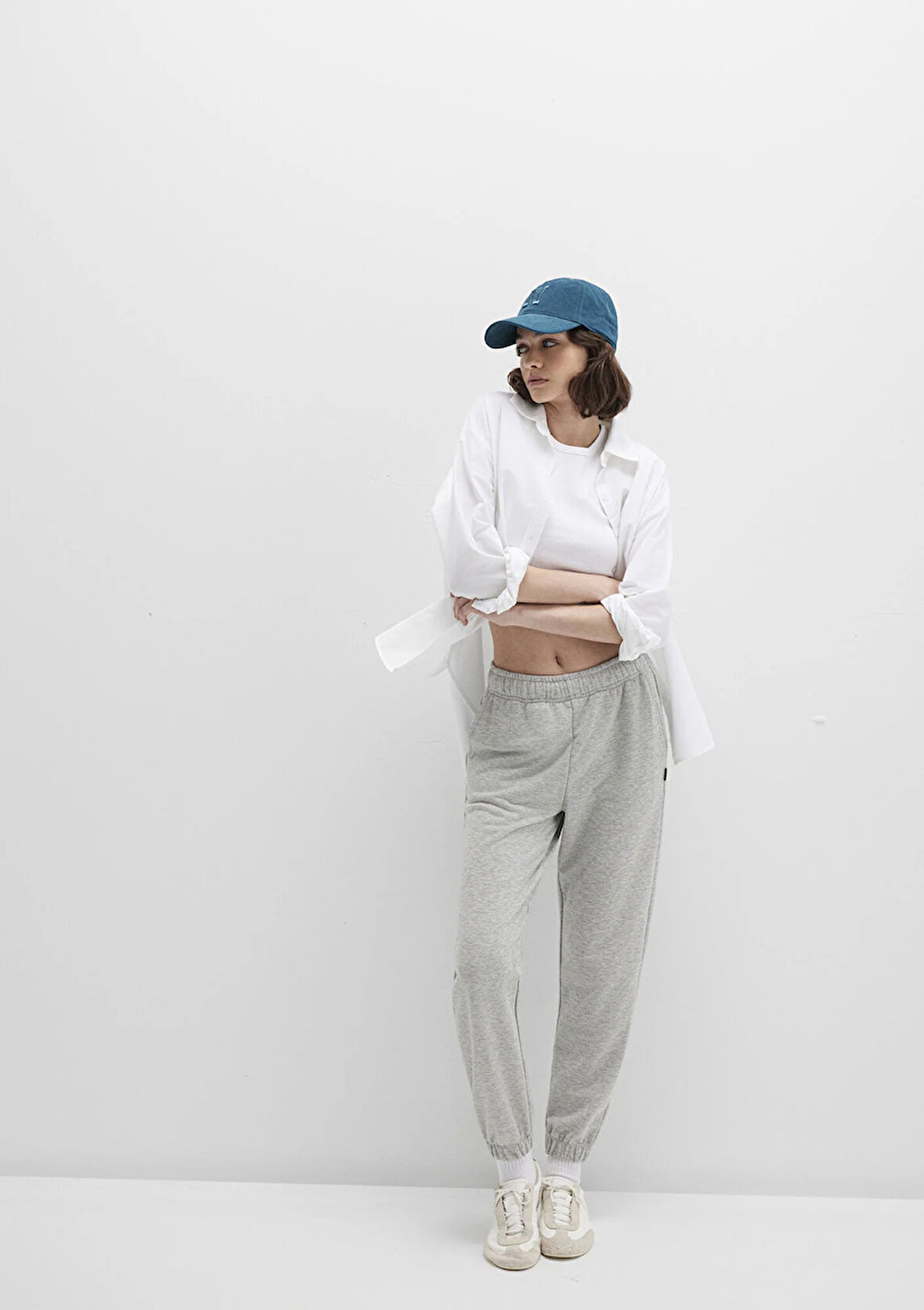 Gri Basic Eşofman Altı 1600823-32175