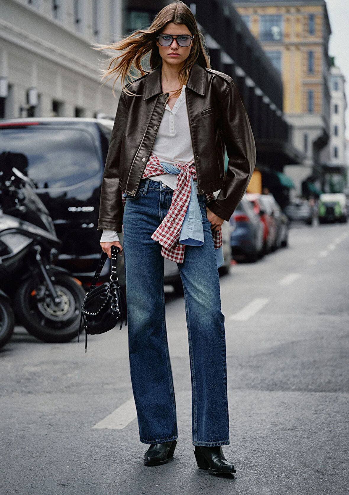 Victoria Classic Denim Gölgeli Koyu Mavi Jean Pantolon 101072-90539