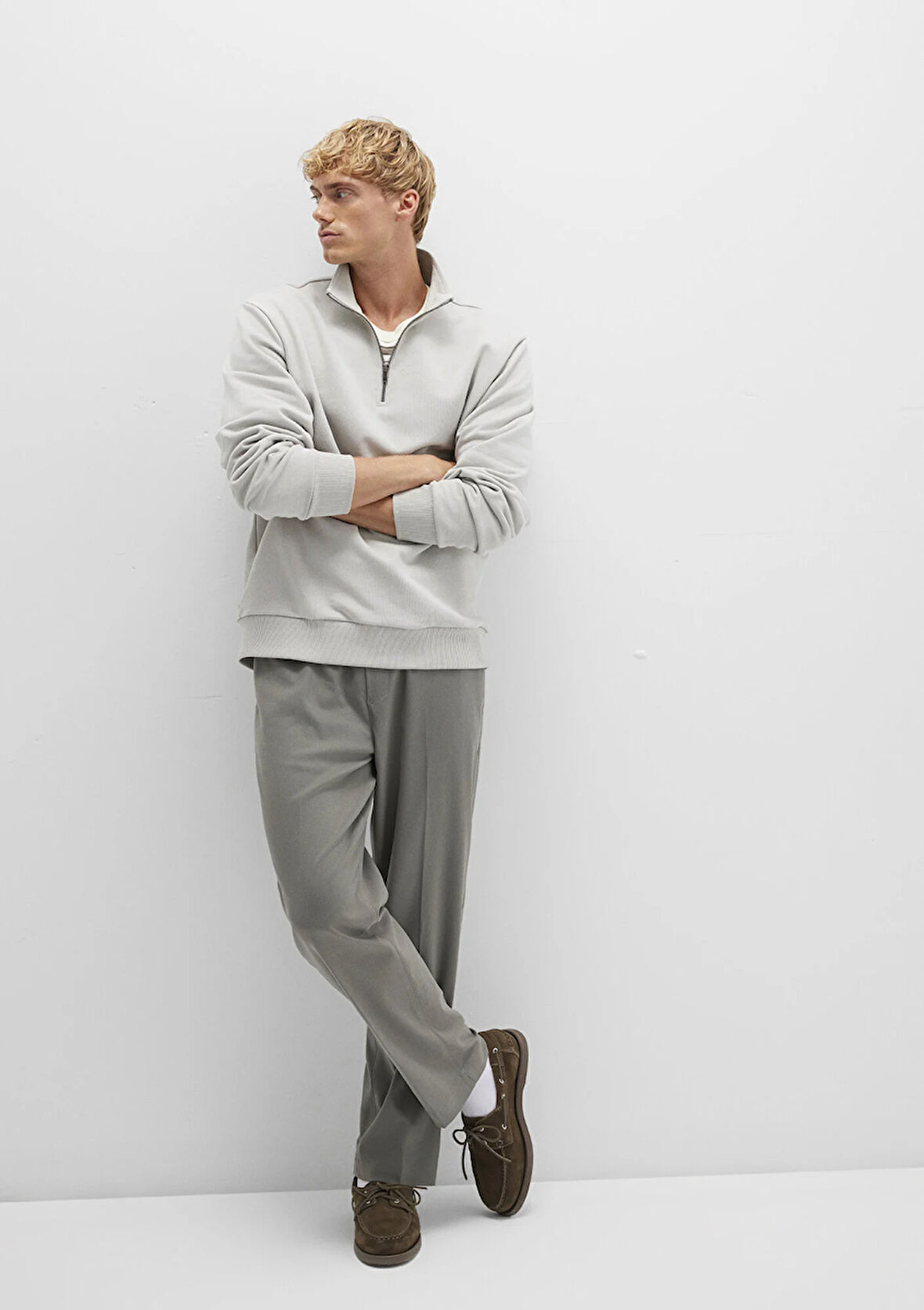 Gri Pantolon 0010480-85485