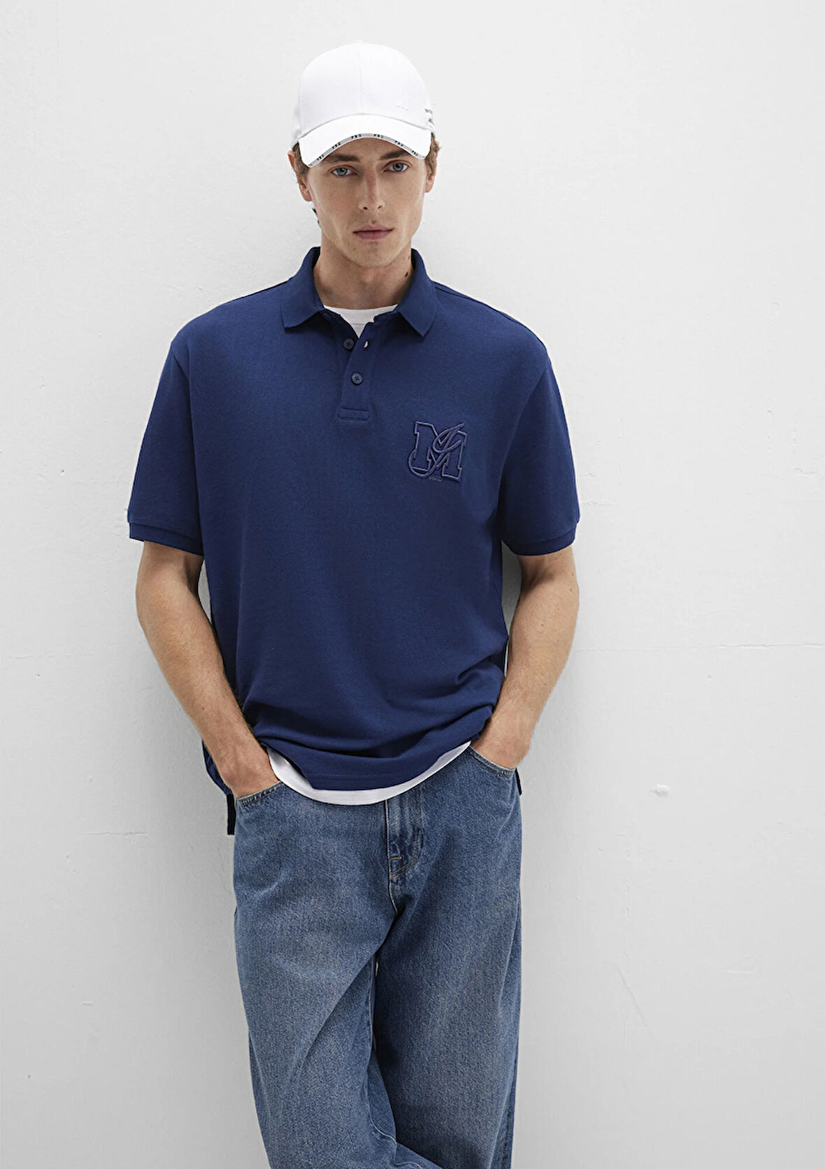 Lacivert Polo Tişört 0613009-89353