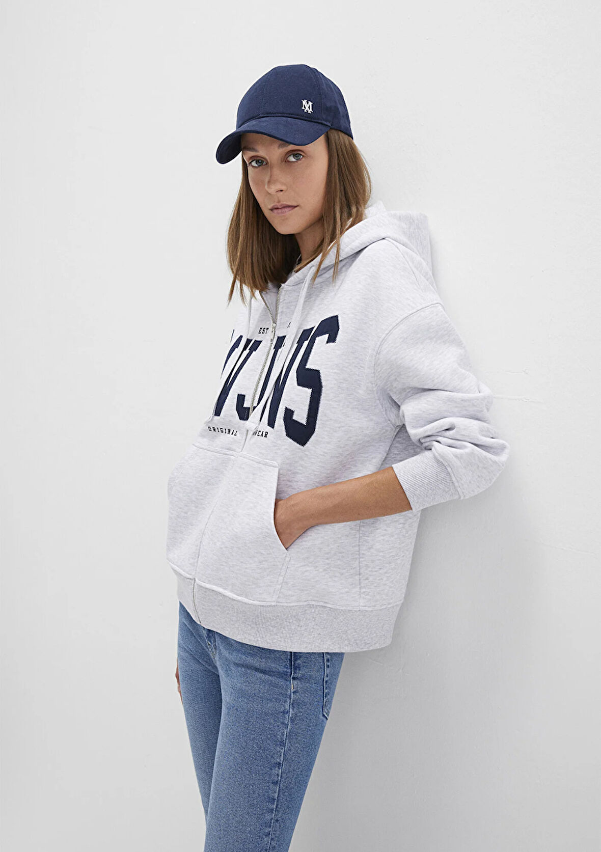 Gri Sweatshirt 1S10421-80196