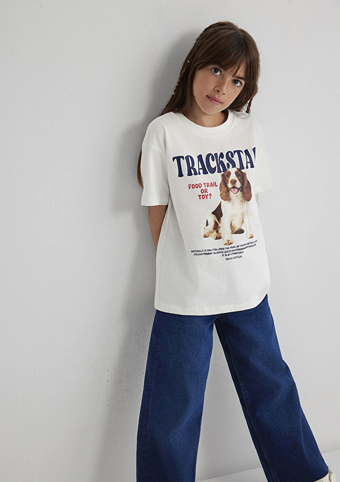 Baskılı Ekru Tişört 7610347-70057