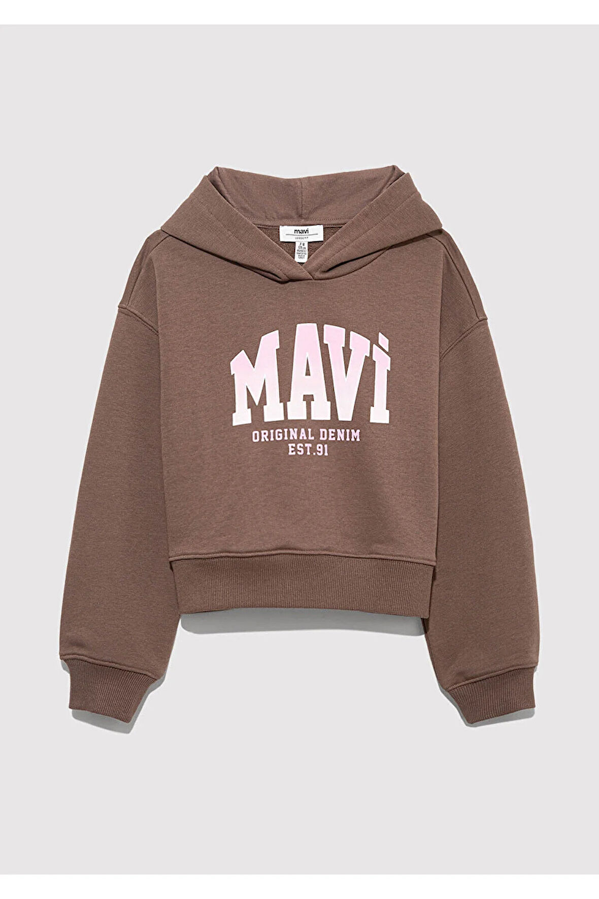 Logo Baskılı Kız Çocuk Sweat M7S10124-87181