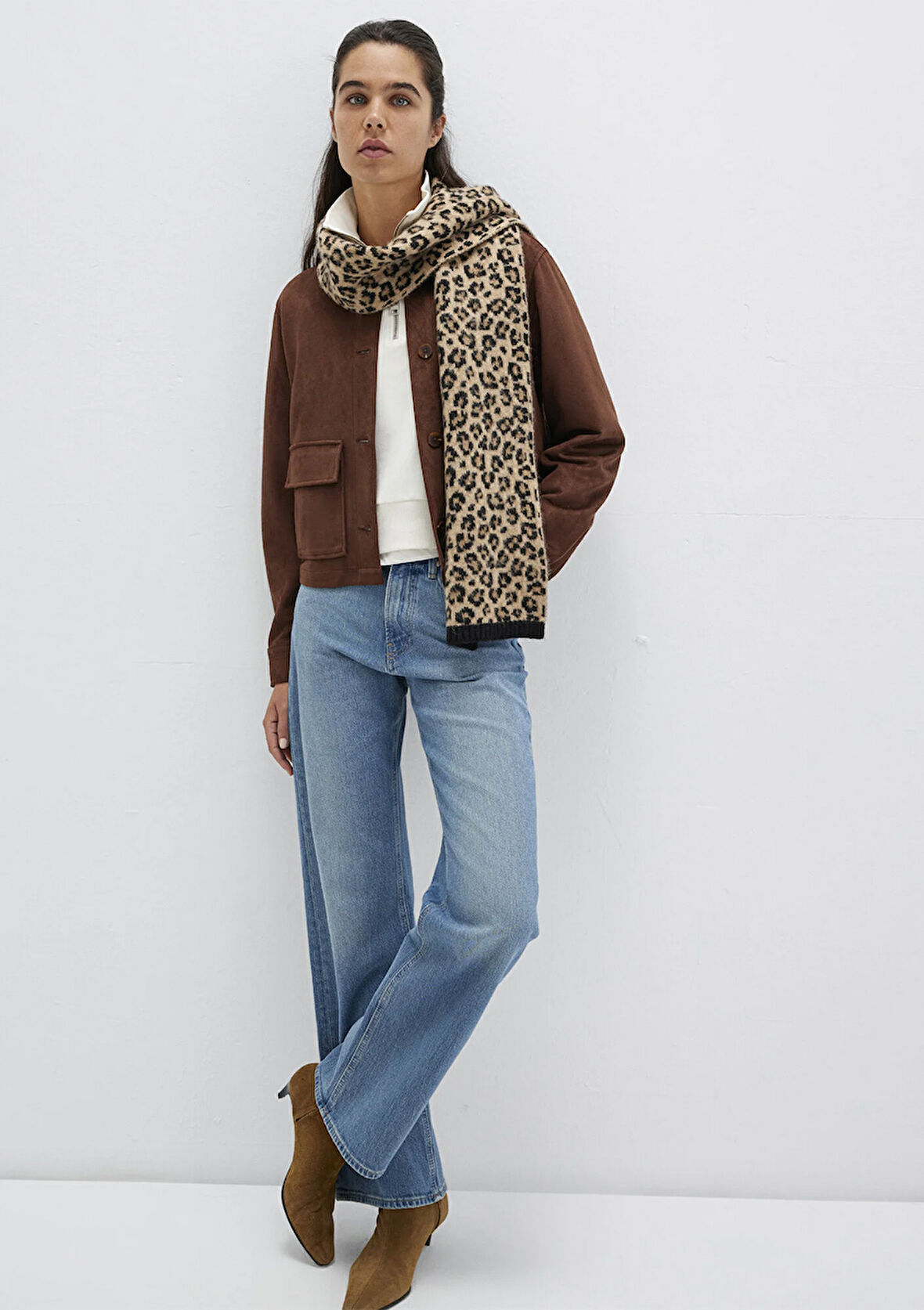 Kahverengi Atkı 1913602-26823