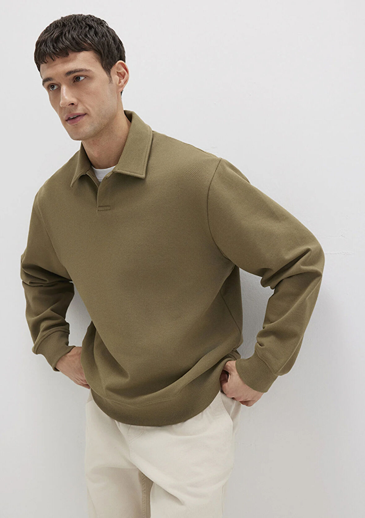 Haki Sweatshirt 0S10458-71816