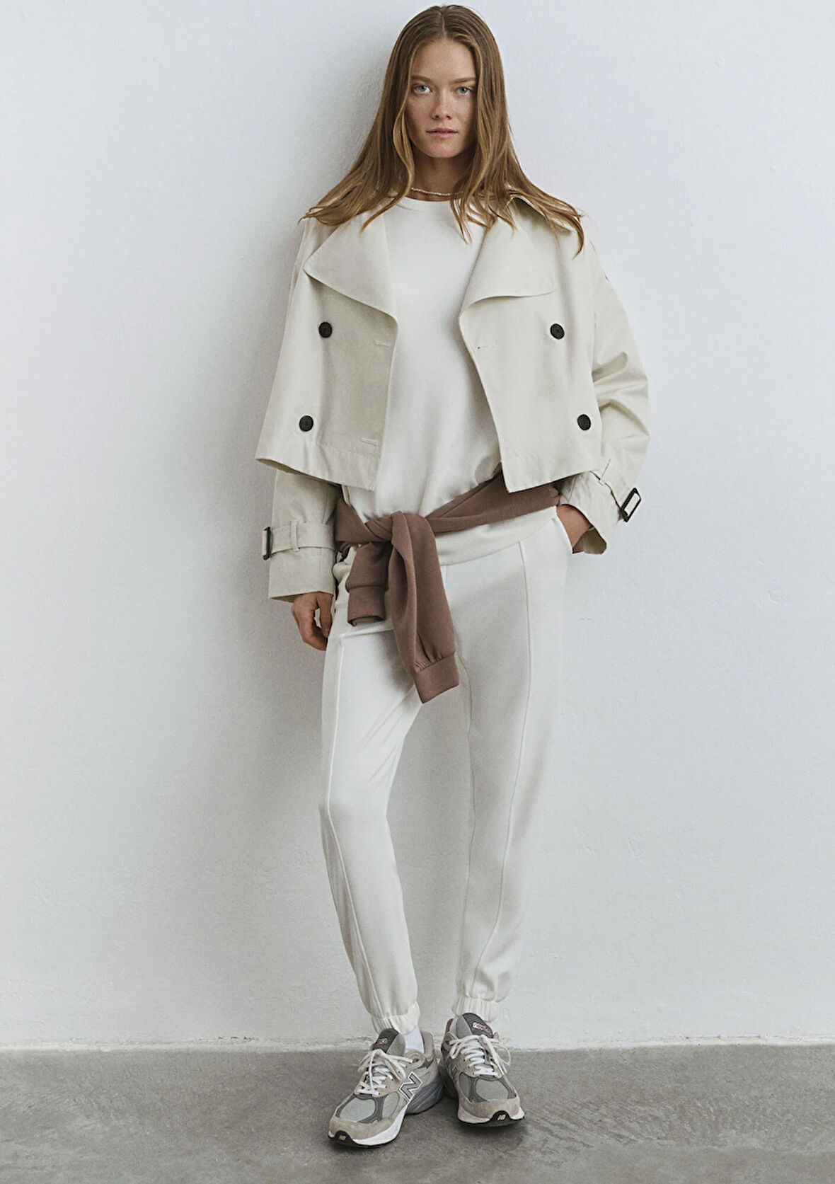 Lux Touch Beyaz Eşofman Altı 1011076-70057