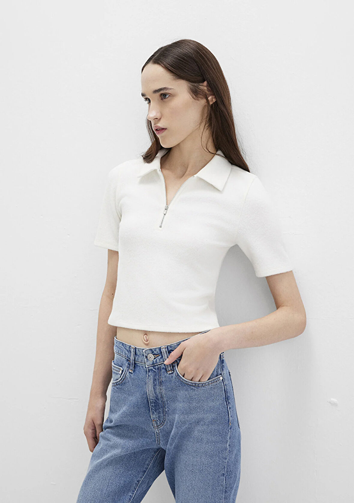 Ekru Polo Tişört 1613593-70057