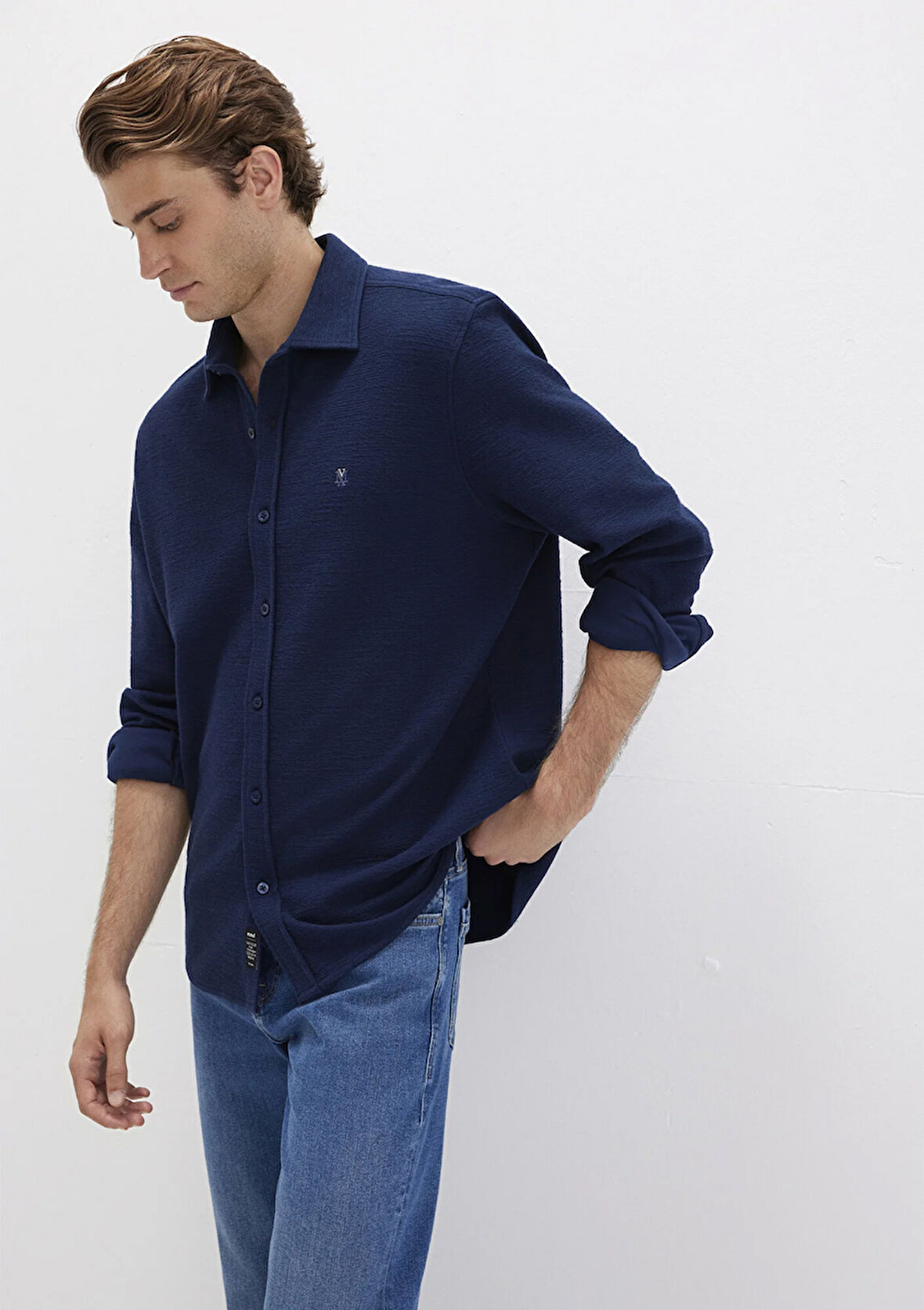 Lacivert Gömlek 0211789-70497