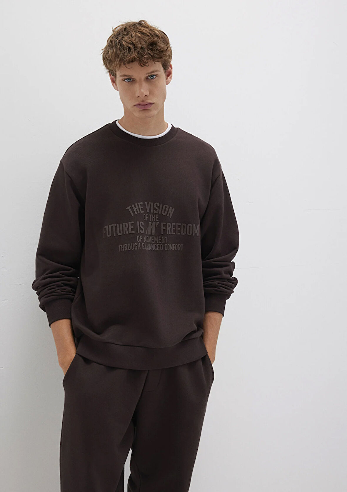 Kahverengi Sweatshirt 0S10512-88083