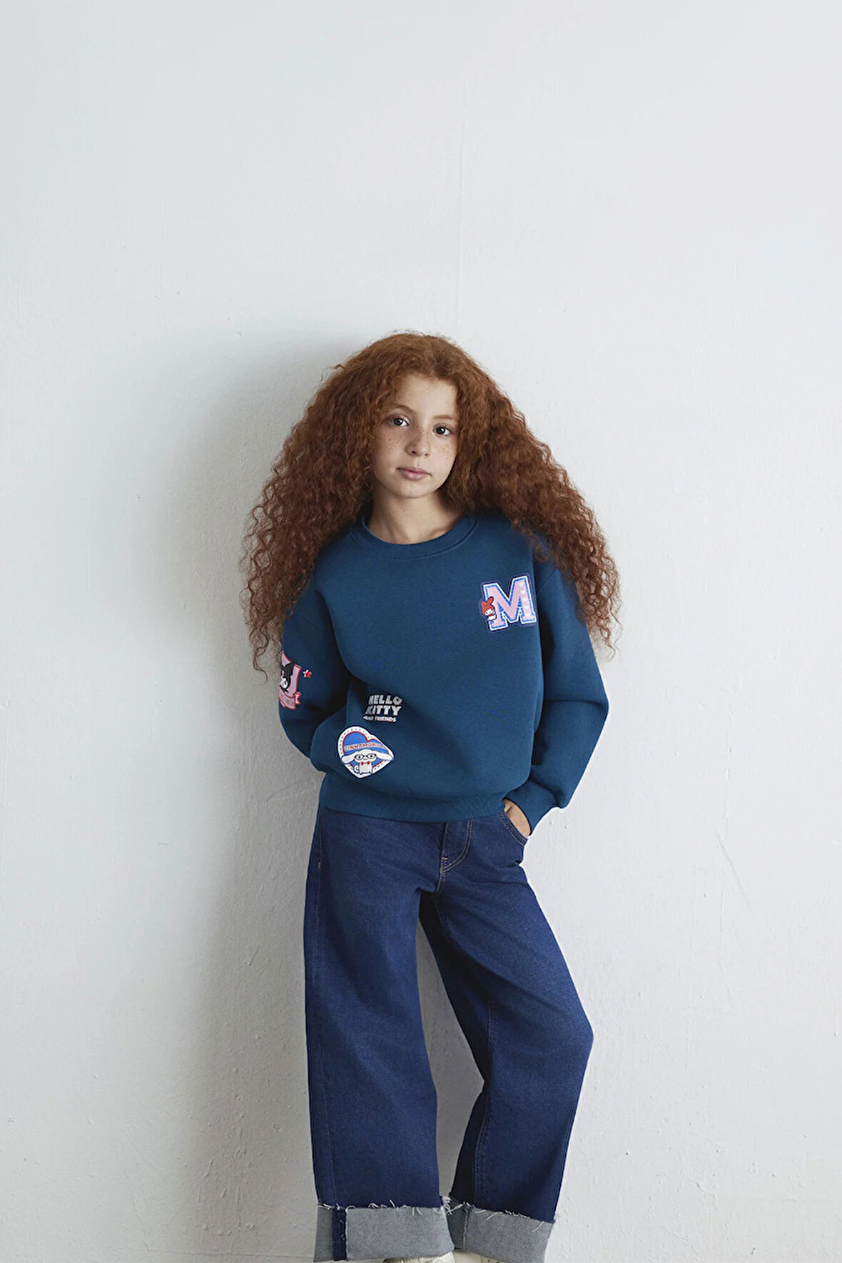 Mavi Kız Çocuk Sweat 7S10164-89110