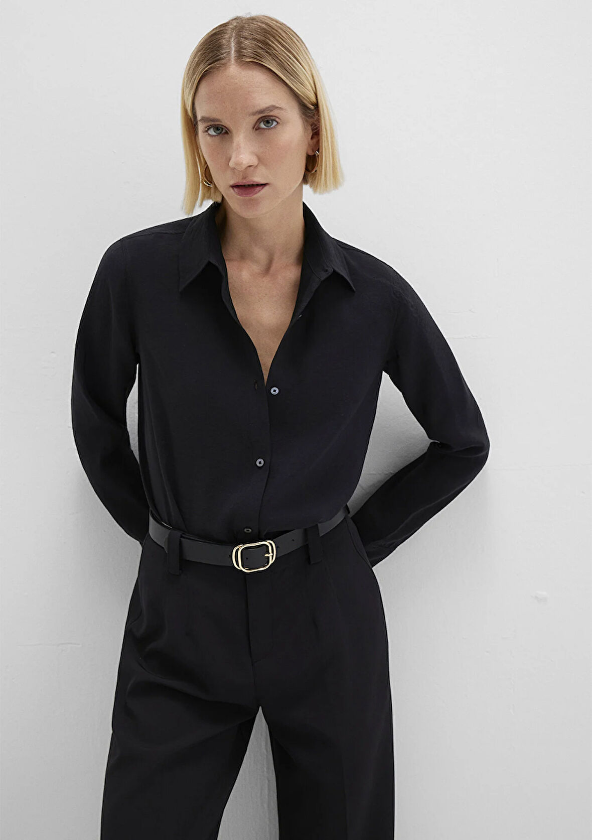 Siyah Gömlek 1211374-900