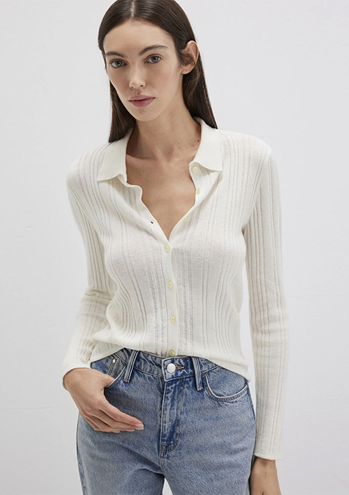 Ekru Triko Polo 1710838-80194