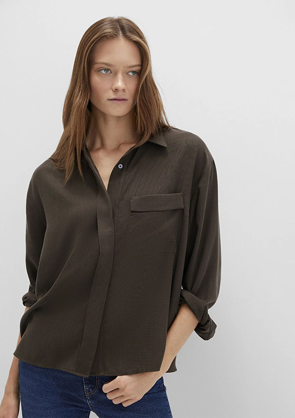 Kahverengi Gömlek 1211354-71540