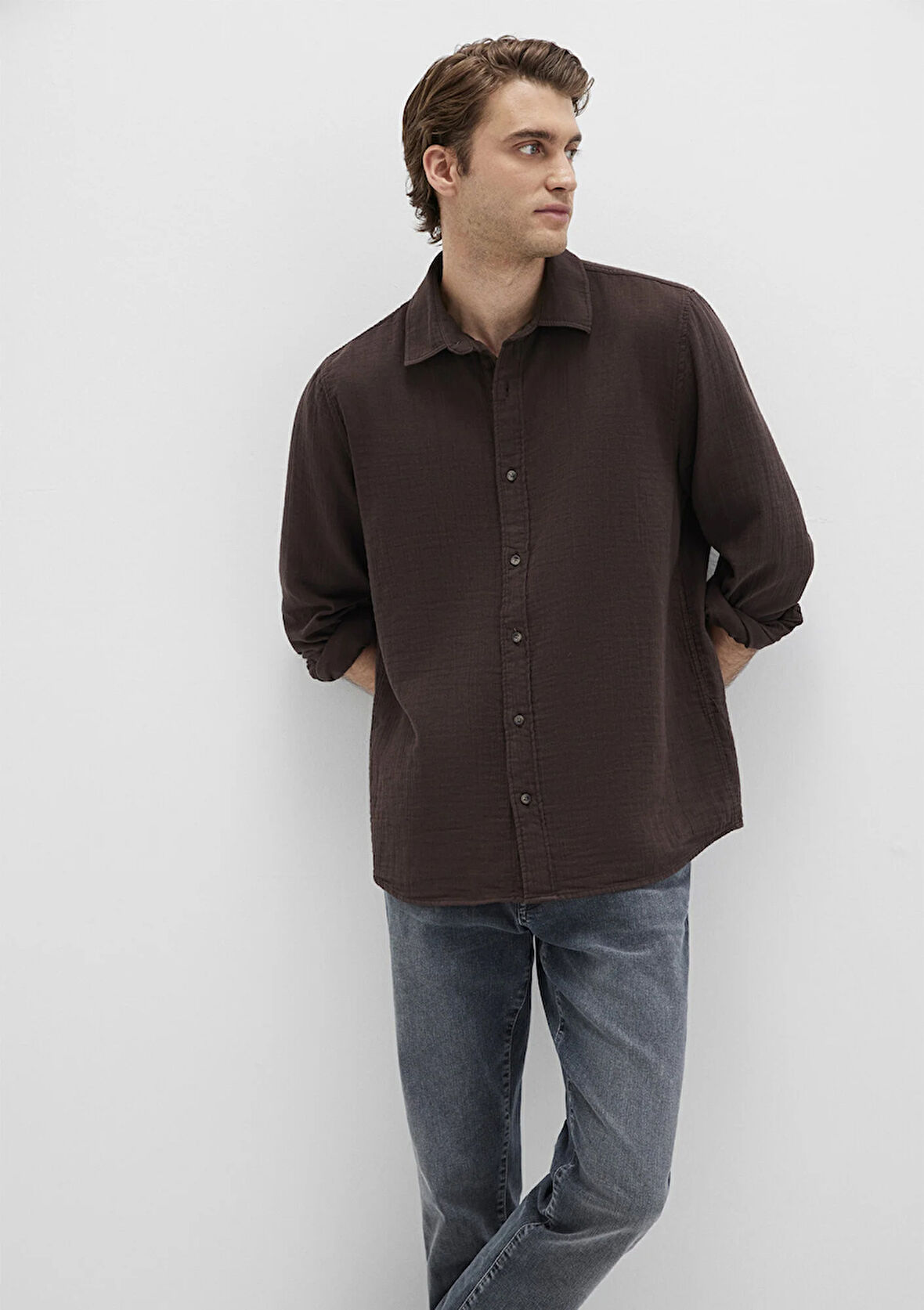 Kahverengi Gömlek 0211518-87537